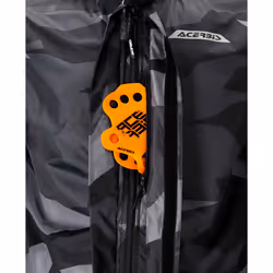Acerbis X-Dry Veste de pluie, noir-multicolore, taille 2XL pour Hommes