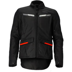 Acerbis X-Trail Veste textile de moto, noir-rouge, taille M pour Hommes