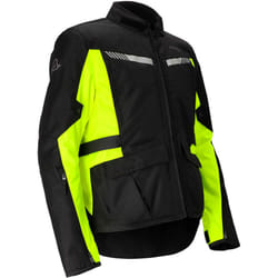 Acerbis X-Trail Veste textile de moto, noir-jaune, taille M pour Hommes