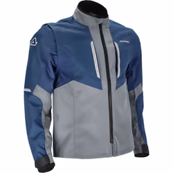 Acerbis X-Duro Veste de motocross, gris-bleu, taille 2XL pour Hommes