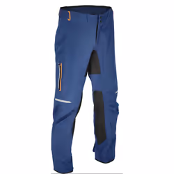 Acerbis X-Duro Baggy WP Pantalon de motocross, bleu-orange, taille 36 pour Hommes