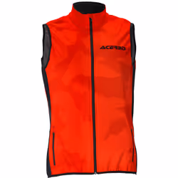 Acerbis X-Wind Gilet moto, orange, taille 3XL pour Hommes