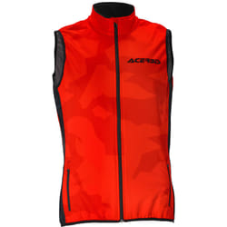 Acerbis X-Wind Gilet moto, rouge, taille M pour Hommes
