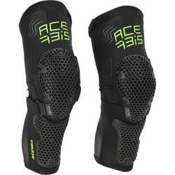 Acerbis MTB Korry Protège-genoux, noir-jaune, taille L XL pour Hommes