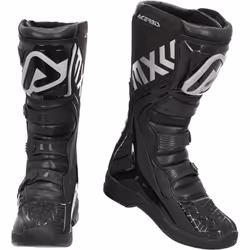 Acerbis X-Team Bottes Motocross, noir, taille 46 pour Hommes