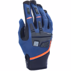 Acerbis X-Enduro Gants de moto, bleu-orange, taille S pour Hommes