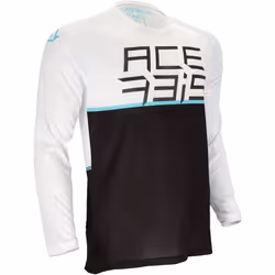 Acerbis Razorcrest Maillot vélo, noir-blanc, taille XL pour Hommes