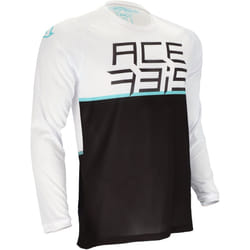 Acerbis Razorcrest Maillot vélo, noir-blanc, taille 2XL pour Hommes