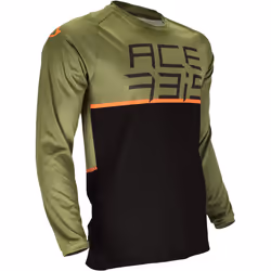 Acerbis Razorcrest Maillot vélo, noir-vert, taille S pour Hommes