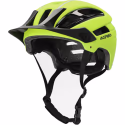Acerbis Doublep Casque de VTT, noir-jaune, taille S M 52 58 pour Hommes