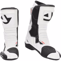 Acerbis Corkscrew Bottes de moto, blanc, taille 40 pour Hommes