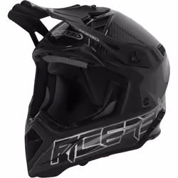 Acerbis Steel Carbon 2023 Casque de motocross, noir-gris, taille M pour Hommes