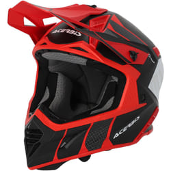 Acerbis X-Track 2023 Casque de motocross, noir-rouge, taille S pour Hommes