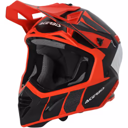 Acerbis X-Track 2023 Casque de motocross, noir-rouge, taille XL pour Hommes