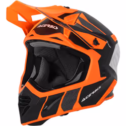 Acerbis X-Track 2023 Casque de motocross, noir-orange, taille M pour Hommes