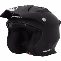 Acerbis Aria 2023 Solid Casque Jet, noir, taille S pour Hommes - Vue supplémentaire 6