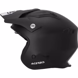 Acerbis Aria 2023 Solid Casque Jet, noir, taille XL pour Hommes