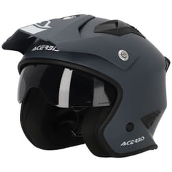 Acerbis Aria 2023 Solid Casque Jet, gris, taille S pour Hommes