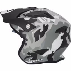 Acerbis Aria 2023 Camo Casque Jet, multicolore, taille S pour Hommes - Vue supplémentaire 7
