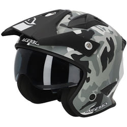 Acerbis Aria 2023 Camo Casque Jet, multicolore, taille XL pour Hommes