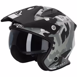 Acerbis Aria 2023 Camo Casque Jet, multicolore, taille XL pour Hommes