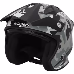 Acerbis Aria 2023 Camo Casque Jet, multicolore, taille XL pour Hommes