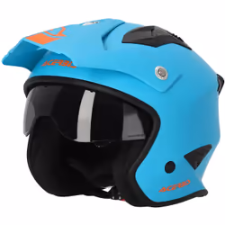 Acerbis Aria 2023 Solid Casque Jet, bleu, taille XL pour Hommes
