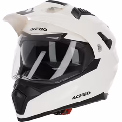 Acerbis Flip FS-606 2023 Casque de motocross, blanc, taille L pour Hommes
