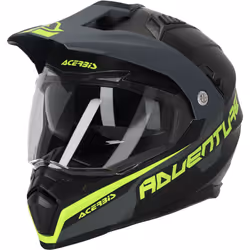 Acerbis Flip FS-606 2023 Casque de motocross, noir-gris, taille XS pour Hommes