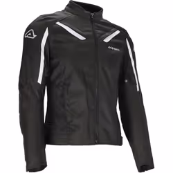 Acerbis X-Mat Veste textile de moto, noir-blanc, taille M pour Hommes - Vue supplémentaire 2
