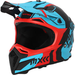 Acerbis Profile 5 Casque de motocross, rouge-bleu, taille 2XL pour Hommes
