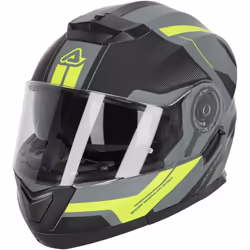 Acerbis Serel 2024 Casque, noir-gris-jaune, taille XS pour Hommes