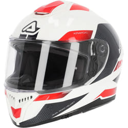 Acerbis Krapon 2024 Casque, blanc-rouge, taille S pour Hommes