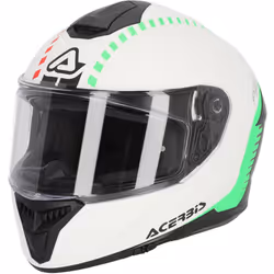 Acerbis Krapon 2024 Casque, blanc, taille M pour Hommes