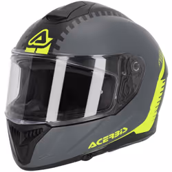 Acerbis Krapon 2024 Casque, gris-jaune, taille S pour Hommes