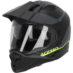 Acerbis Reactive Casque, noir-gris, taille XS pour Hommes