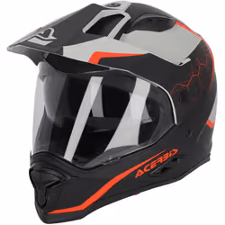 Acerbis Reactive Casque, noir-rouge, taille XS pour Hommes
