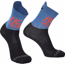 Acerbis MTB Light Chaussettes de vélo, noir-bleu, taille L XL pour Hommes