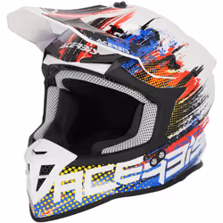 Acerbis Linear 2024 Casque de motocross, multicolore, taille XS pour Hommes