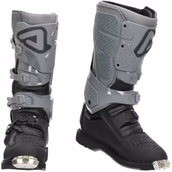 Acerbis X-Rock MM2 Bottes de motocross, noir-gris, taille 47 pour Hommes