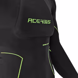 Acerbis Density Veste de protection, noir-jaune, taille S M pour Hommes - Vue supplémentaire 9
