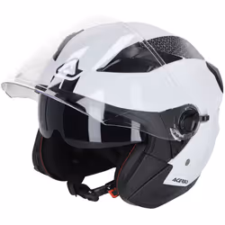 Acerbis Firstway 2.0 Casque jet, blanc, taille L pour Hommes