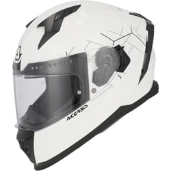 Acerbis X-Way Solid Casque, blanc, taille XL pour Hommes
