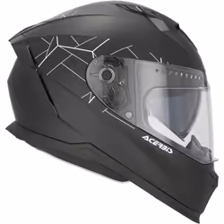 Acerbis X-Way Solid Casque, noir, taille S pour Hommes