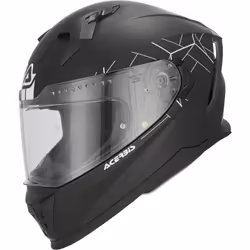 Acerbis X-Way Solid Casque, noir, taille M pour Hommes
