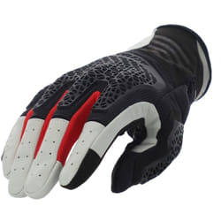 Acerbis Crossover Motorradhandschuhe, noir-gris-rouge, taille S pour Hommes