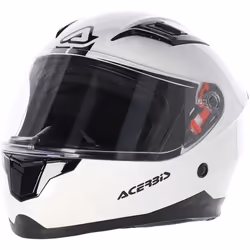 Acerbis Carlino 2024 Casque pour enfants, blanc, taille L pour Des gamins