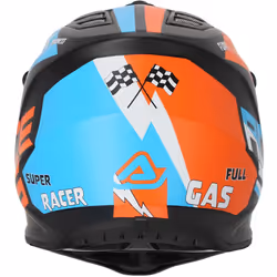 Acerbis Profile Casque de motocross pour enfants, noir-orange, taille S