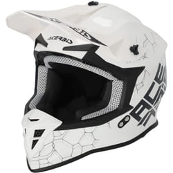 Acerbis Linear Solid 2024 Casque de motocross, blanc, taille XS pour Hommes