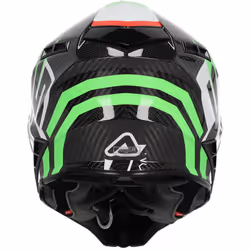 Acerbis Steel Carbon Casque de motocross, noir-rouge-vert, taille L pour Hommes - Vue supplémentaire 4